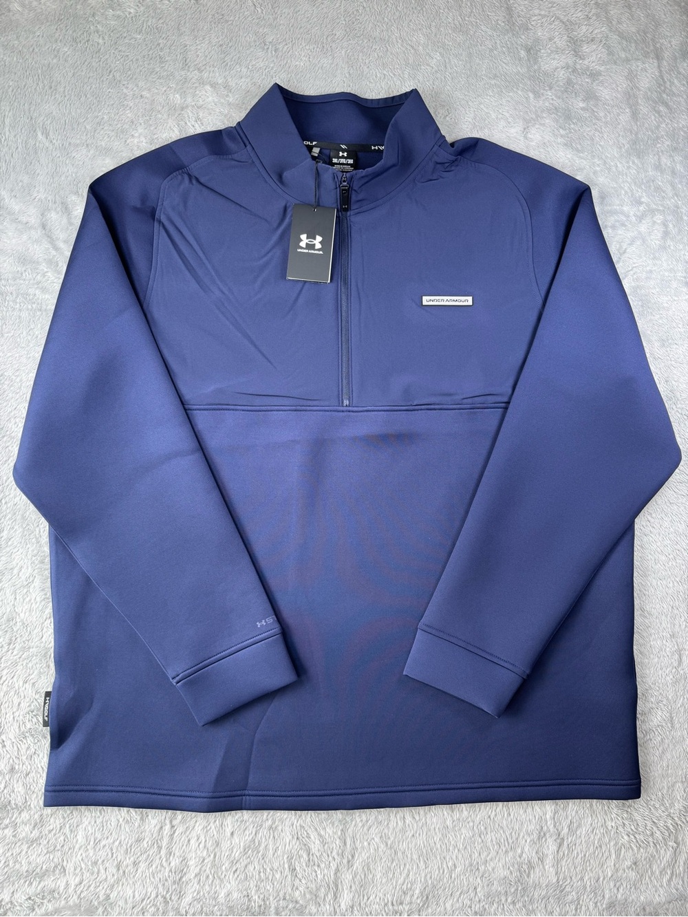 NWT Under Armour Drive Pro Hybrid 1/4 Zip Golf Pullover 3XL